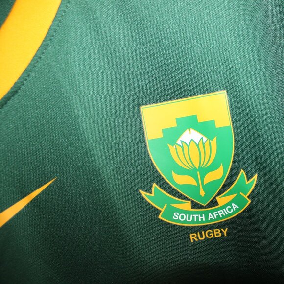 new Nike South Africa 2023-24 stadium rugby jersey Springboks home fan shirt - Picture 4 of 9